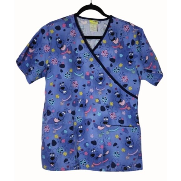 Purple Label By Healing Hands, Fig, S.C.R.U.B Scrubs Tops and 1 pant Size S - Picture 3 of 16